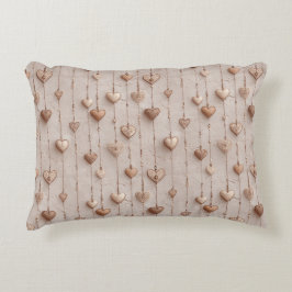 Cojín Decorativo Vintage Lace Heart Strings