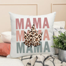 Vintage Leopard Mama Cute Mejor Aniversario De Mam