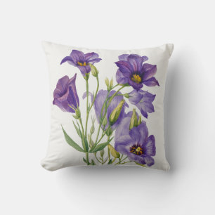 Cojín Decorativo Vintage Mary Vaux Walcott Flowers Botanicals