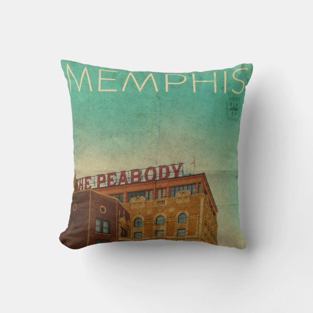 Cojín decorativo Vintage Memphis (Anverso)