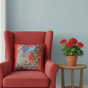 Cojín Decorativo Vintage Peacock Gisbert Combaz