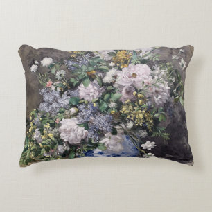 Cojín Decorativo Vintage Pierre Auguste Renoir Spring Bouquet