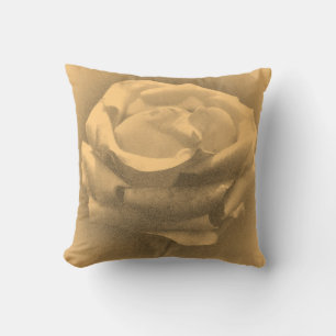 Cojín Decorativo Vintage Pink Rose Close-up