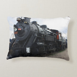 Cojín Decorativo Vintage Railroad Steam Train