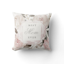 Vintage Rubor Pink Watercolor Rosas | Para Mamá