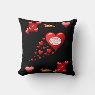 cojín decorativo vintage San Valentín