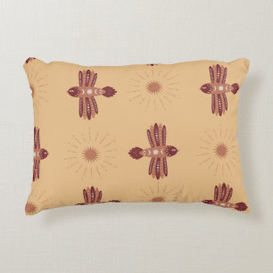 Cojín Decorativo Vintage Seamless patrón con aves creativas en Sc