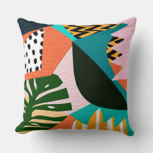 Cojín Decorativo Vintage Tropical Vibes