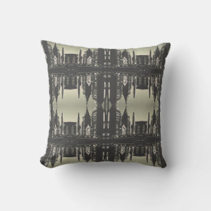 Cojín Decorativo Vintage USA Museo Nacional del Espacio Aéreo de Wa
