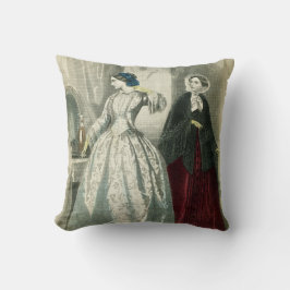 Cojín Decorativo Vintage Victorian Fashion