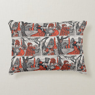 Cojín Decorativo Vintage victoriano Jolly Navidades Garb Antique