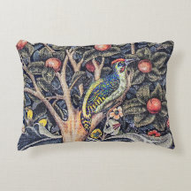Vintage Woodpecker Tapiz Floral William Morris