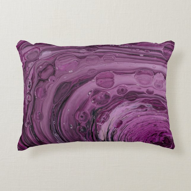 Cojín Decorativo Violeta (Anverso)