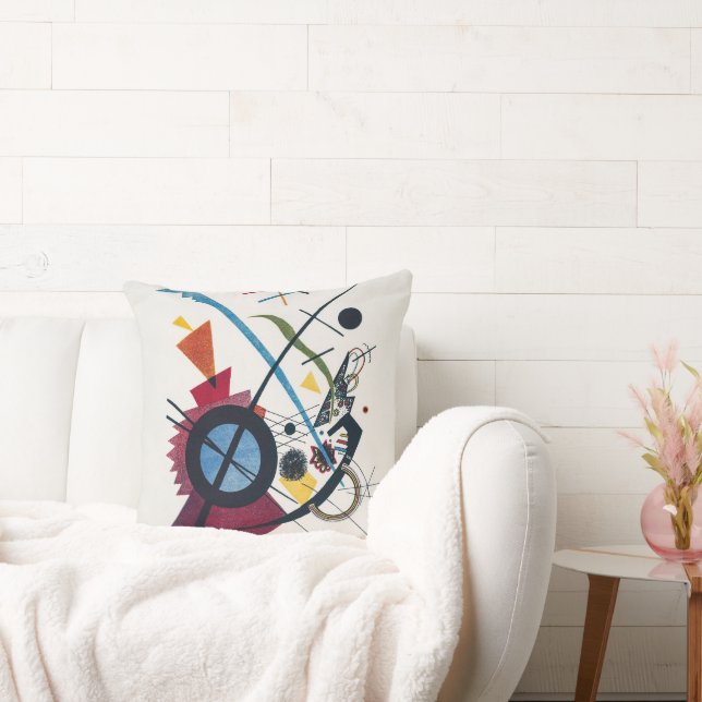 Cojín Decorativo Violeta (1923) de Wassily Kandinsky (Sofá)