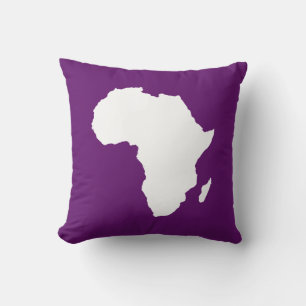 Cojín Decorativo Violeta africana Audaz África