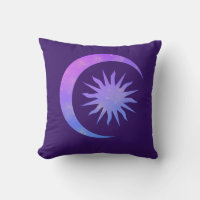 Violeta Índigo Púrpura Luna y Sol Zen Dormitorio
