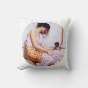 Cojín Decorativo Violetas, violetas dulces c1908