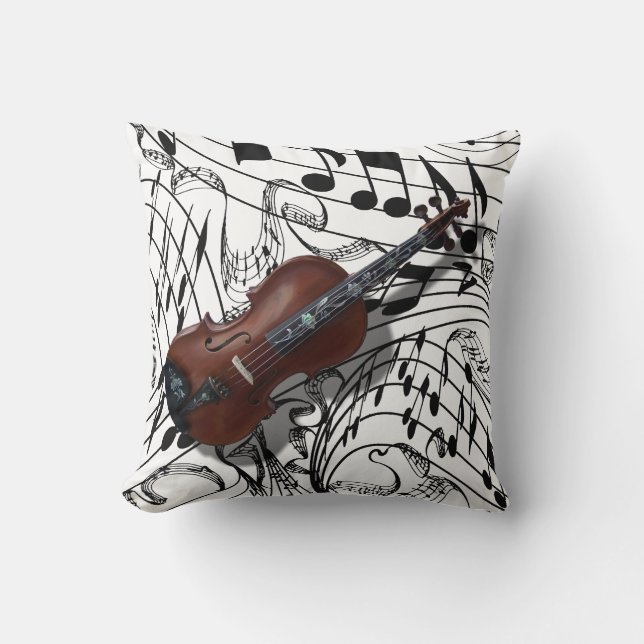 COJÍN DECORATIVO VIOLIN-PILLOW (Anverso)