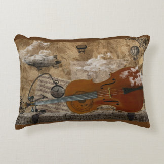 Cojín Decorativo Violoncelo Steampunk