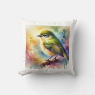 Cojín Decorativo Vireo Bird in a Colorful Serenity 210824AREF141 -