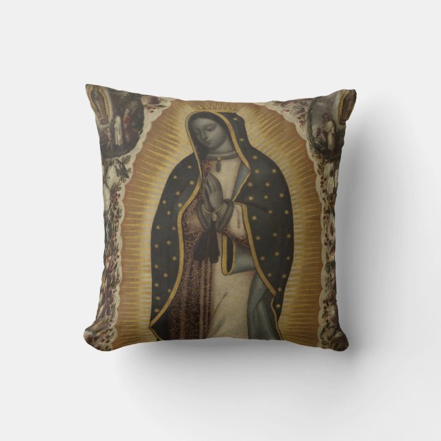 Cojín Decorativo Virgen de Guadalupe (Anverso)