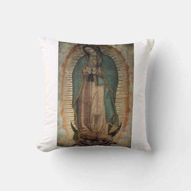 Cojín Decorativo Virgen de Guadalupe (Anverso)