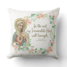 Virgen María Fátima Católica Floral Religiosa