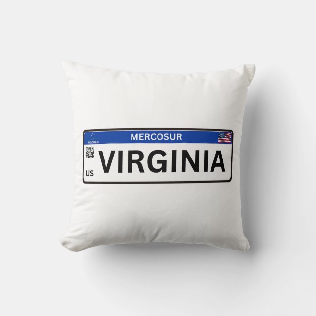Cojín Decorativo Virginia Mercosur (Anverso)