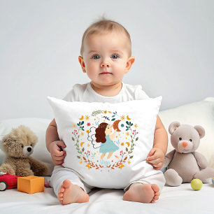 Cojín Decorativo Virgo Baby Zodiac Personalizable Nursera