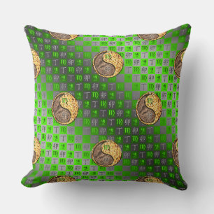 Cojín Decorativo Virgo & Conejo de Fuego