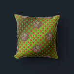 Cojín Decorativo Virgo & Earth Tiger<br><div class="desc">For those born under the sign of Virgo in the Year of the Earth Tiger.</div>