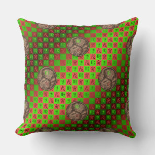 Cojín Decorativo Virgo & Tigre de Tierra