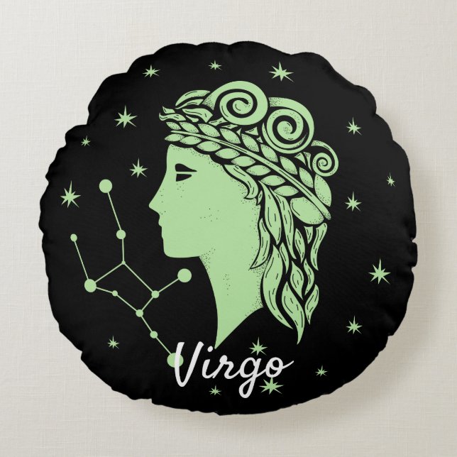 Cojín decorativo Virgo Zodiac (Anverso)