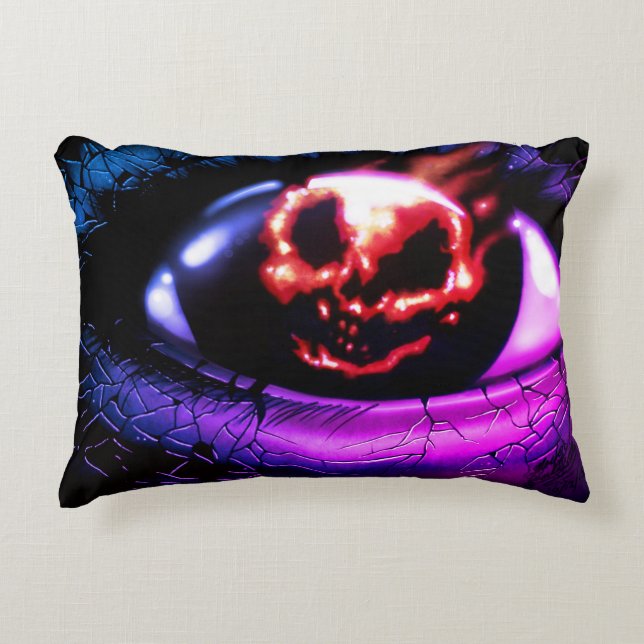 Cojín Decorativo "Visión de Fuego" (Anverso)