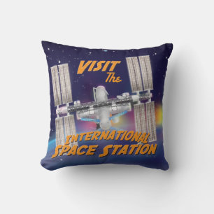 Cojín Decorativo Visita la Estación Espacial Internacional