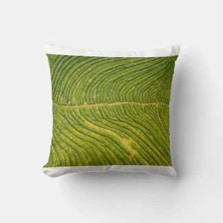 Cojín Decorativo Vista aérea de campo abierto verde