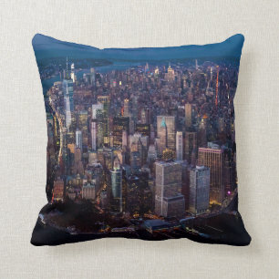Cojín Decorativo Vista aérea de Manhattan