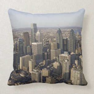 Cojín Decorativo Vista aérea de Philadelphia, Pennsylvania