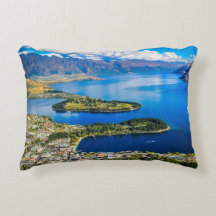 Vista de Queenstown desde el pico de Bob, Nueva Ze