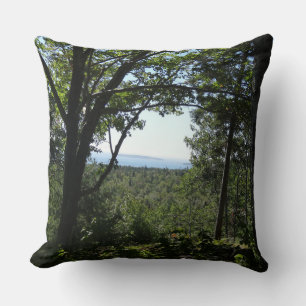 Cojín Decorativo Vista de verano en el Parque Nacional Acadia