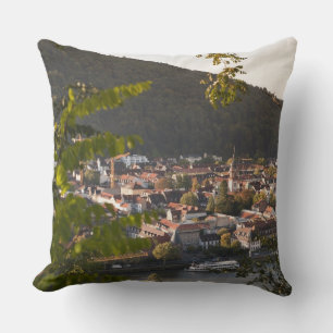 Cojín Decorativo Vista del casco antiguo de Heidelberg
