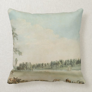Cojín Decorativo Vista del noroeste de la casa de campo de