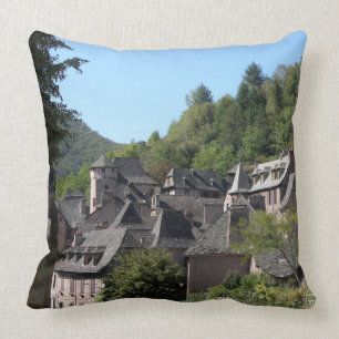 Cojín Decorativo Vista del pueblo medieval (foto)