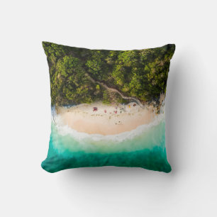 Cojín Decorativo Vista desde arriba, impresionante vista aérea de a