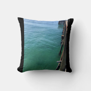 Cojín Decorativo Vista desde el muelle, Newport Beach, California
