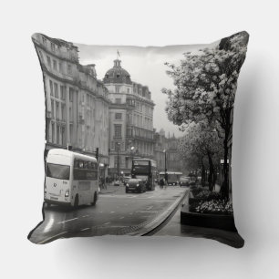 Cojín Decorativo Vista elegante de la calle