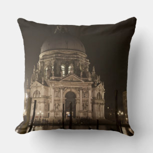 Cojín Decorativo Vista nocturna a través del agua de San Giorgio Ma