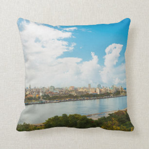 Cojín Decorativo Vista panorámica de La Habana, Cuba