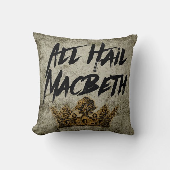 Cojín Decorativo Viva Macbeth (Anverso)