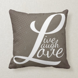 COJÍN DECORATIVO VIVE EL AMOR DE LA RISA